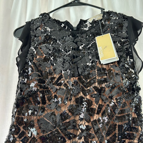 MICHAEL KORS black sequin jumpsuit - Picture 12 of 13